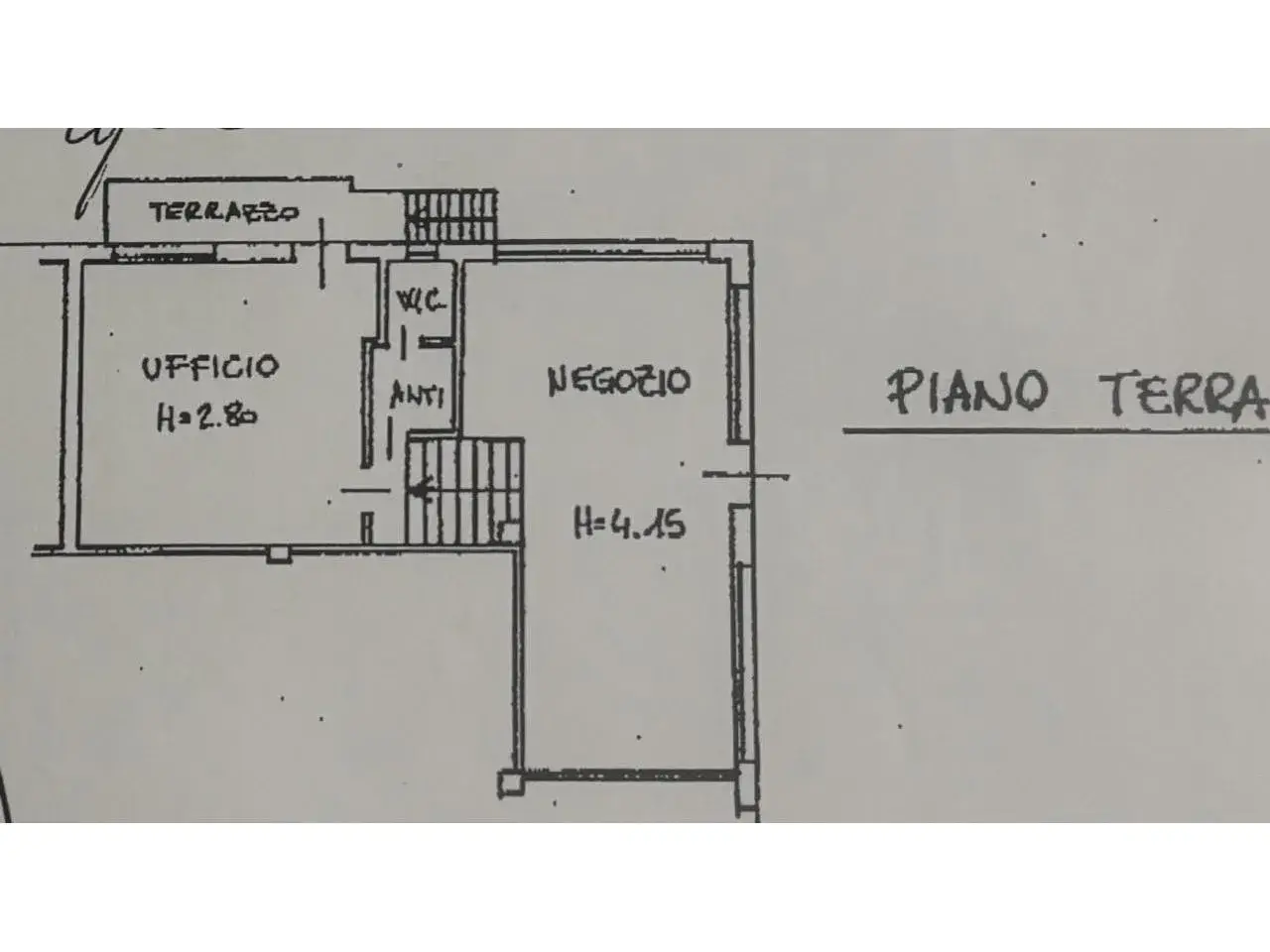 Locale commerciale in Via Armistizio 25, Padova, {3} - Planimetria 1