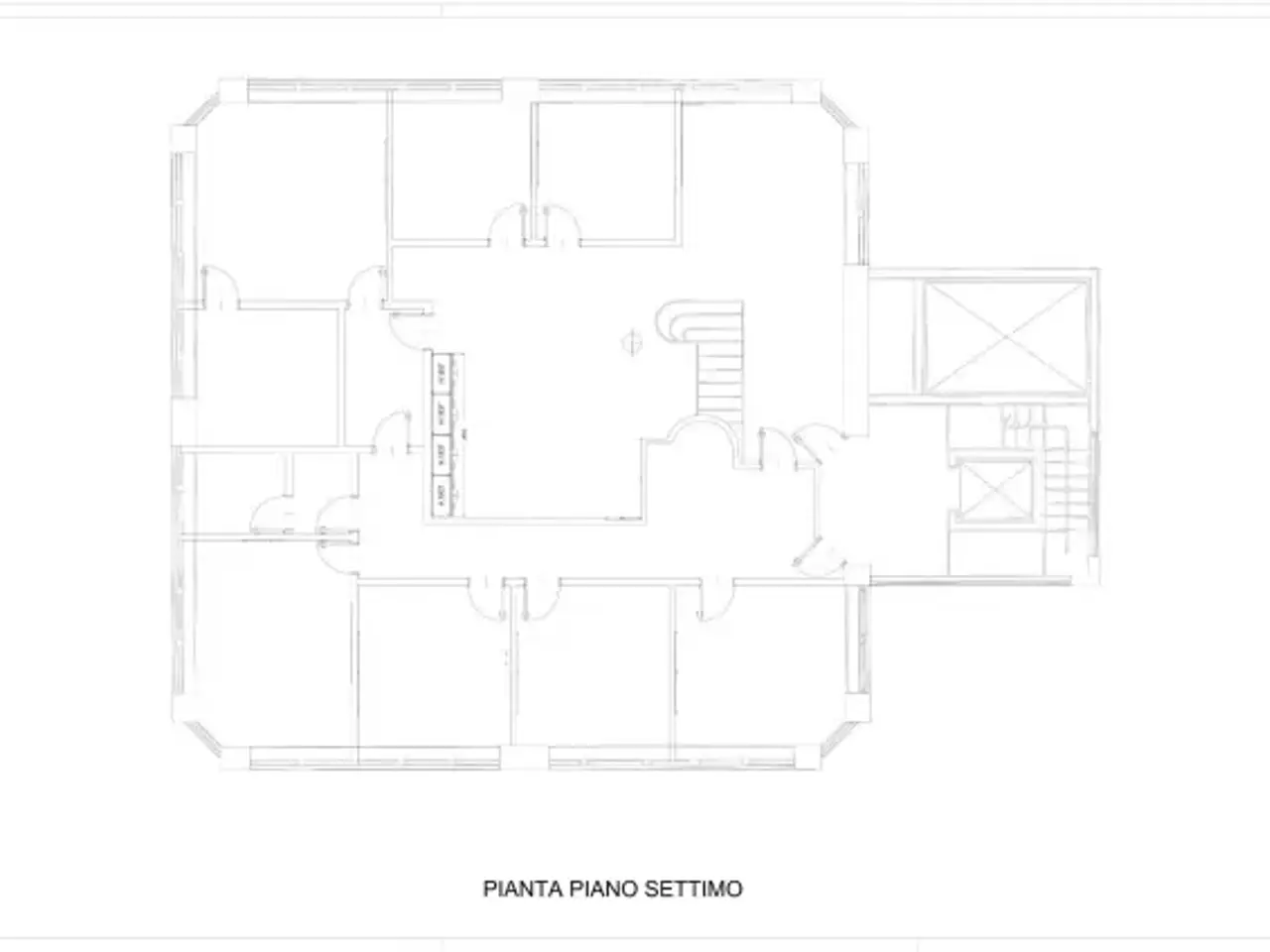 Ufficio in Via Carlo Cattaneo, Lissone, {3} - Planimetria 1