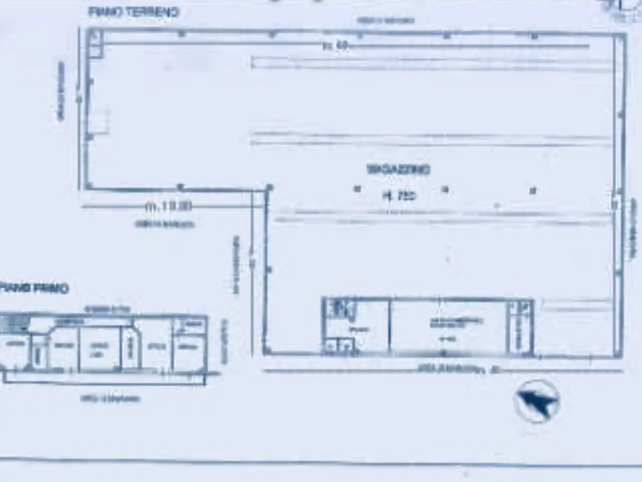 Magazzino in Via Albenga, Villanova D'Albenga, {3} - Planimetria 1