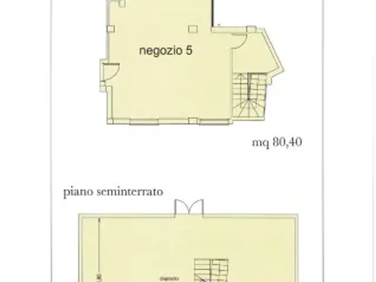 Negozio in Via Sele, Montesilvano, {3} - Planimetria 1