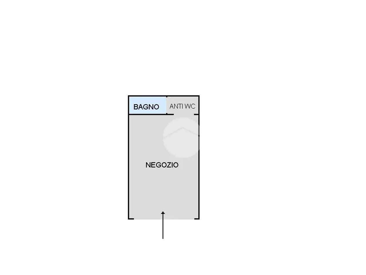 Negozio in Piazzetta Arenella 6, Napoli, {3} - Planimetria 1