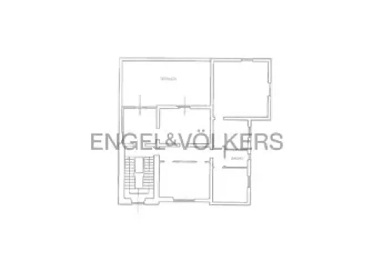 Ufficio in Viale Giulio Cesare, Roma, {3} - Planimetria 1