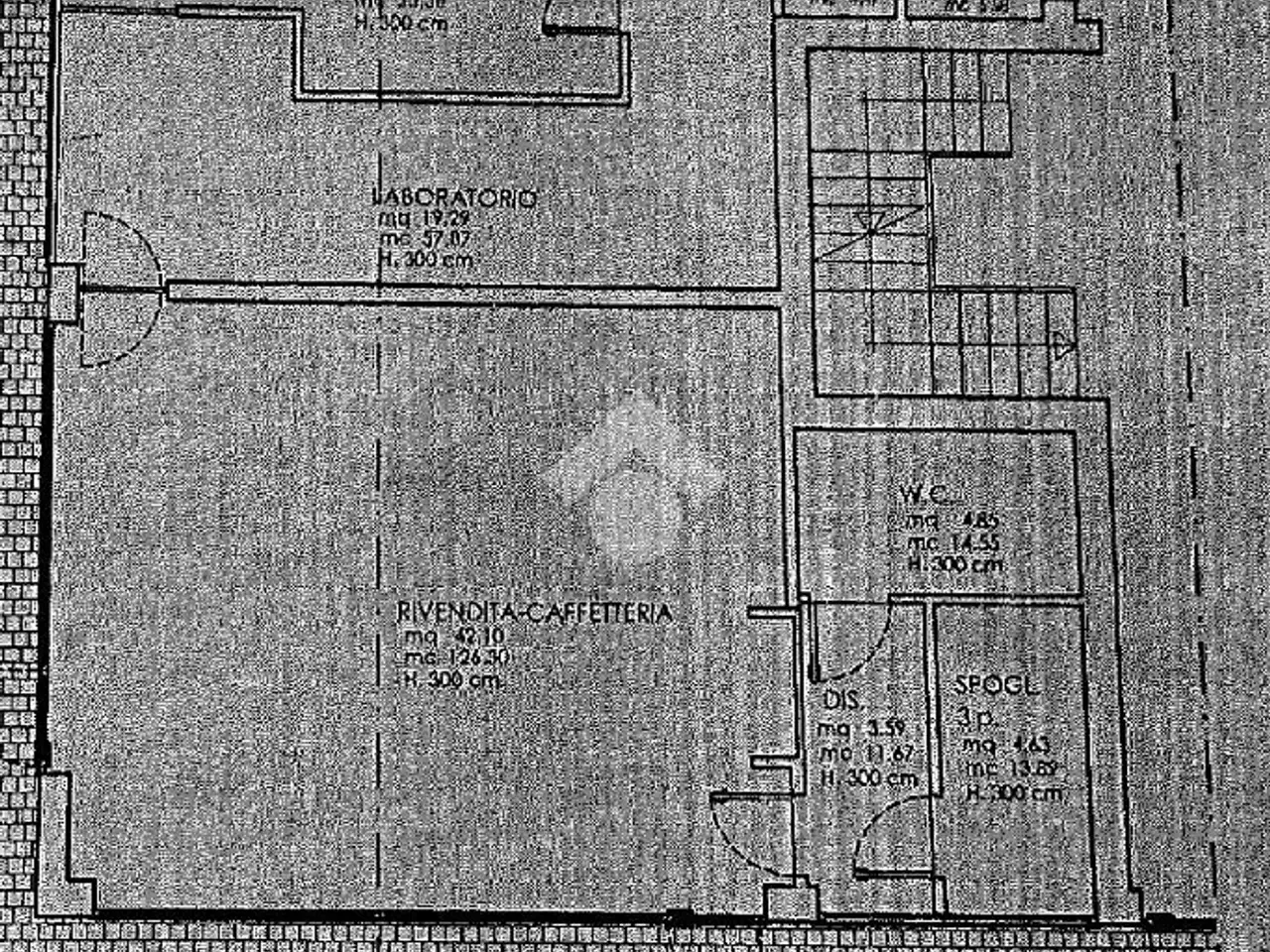 Negozio in Via Municipio 26, Campodoro, {3} - Planimetria 1