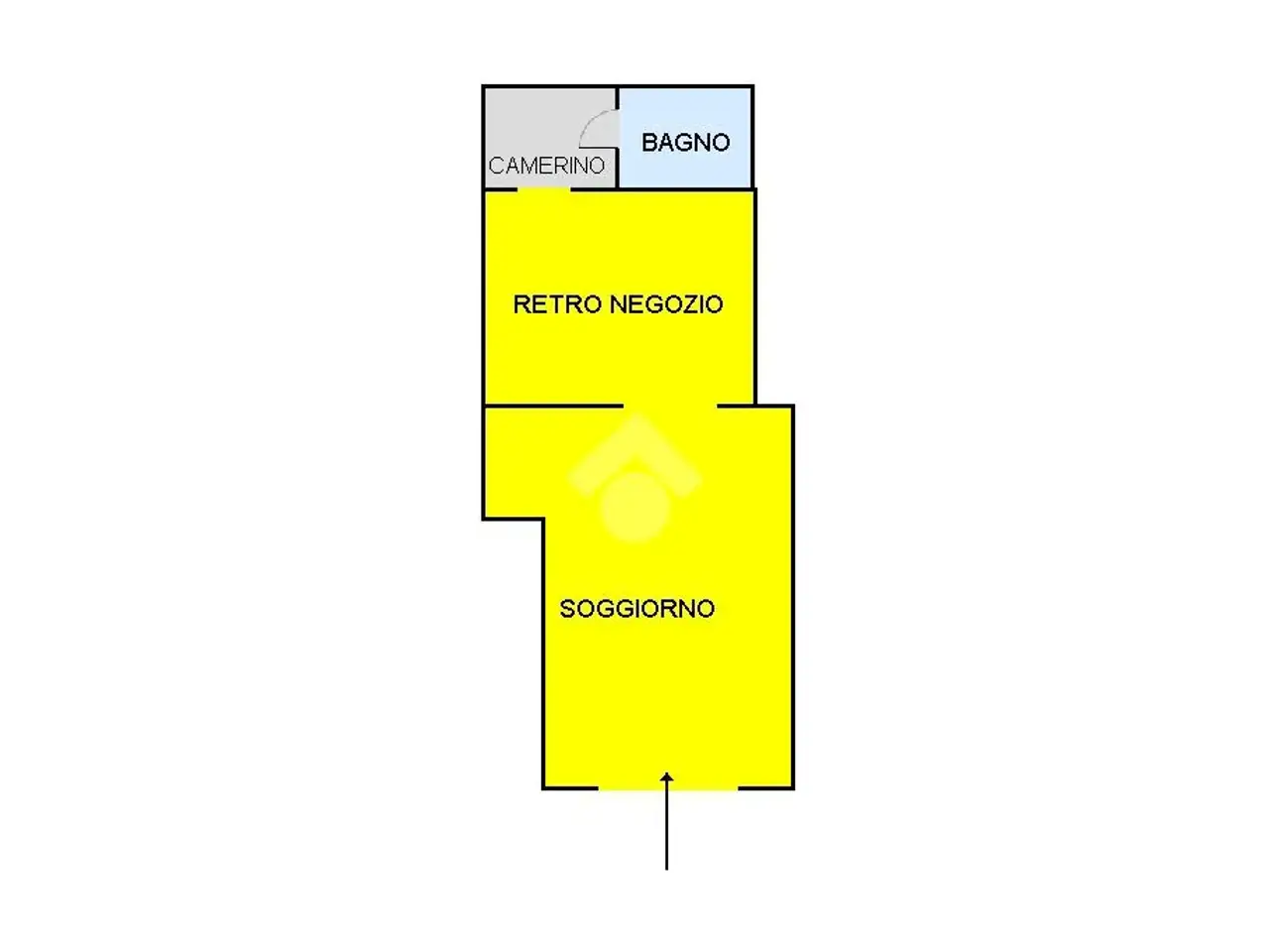 Negozio in Via Mazzini 23, Terni, {3} - Planimetria 1