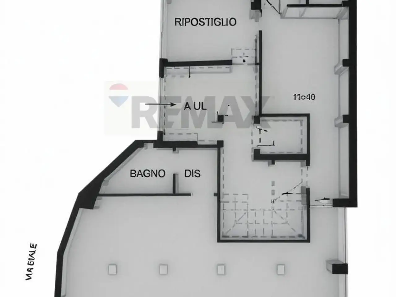 Negozio in Via Cavour 5, Gravedona ed Uniti, {3} - Planimetria 1