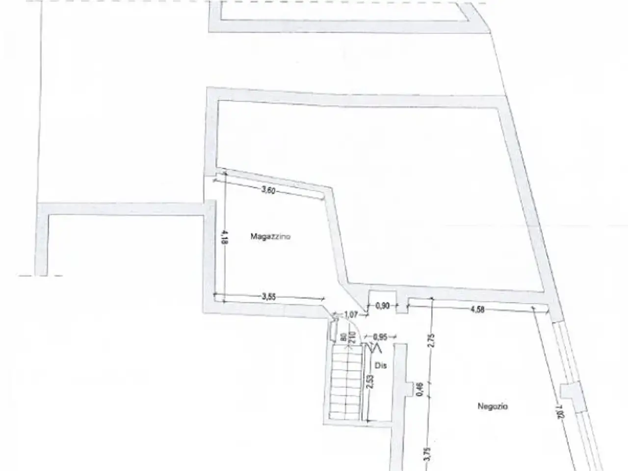 Negozio in Piazza San Lorenzo 1, Lodi, {3} - Planimetria 1
