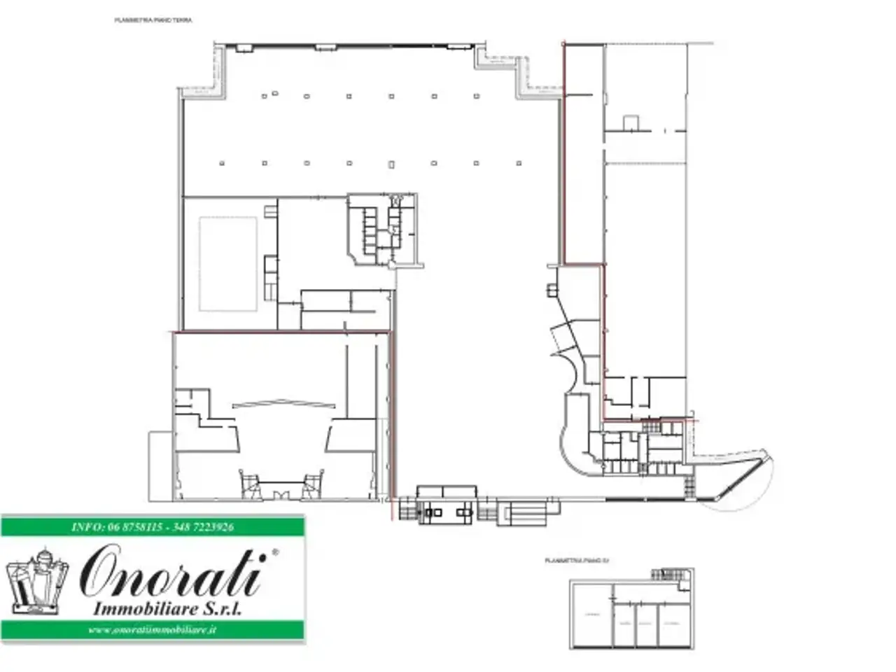 Capannone in , Roma, {3} - Planimetria 1