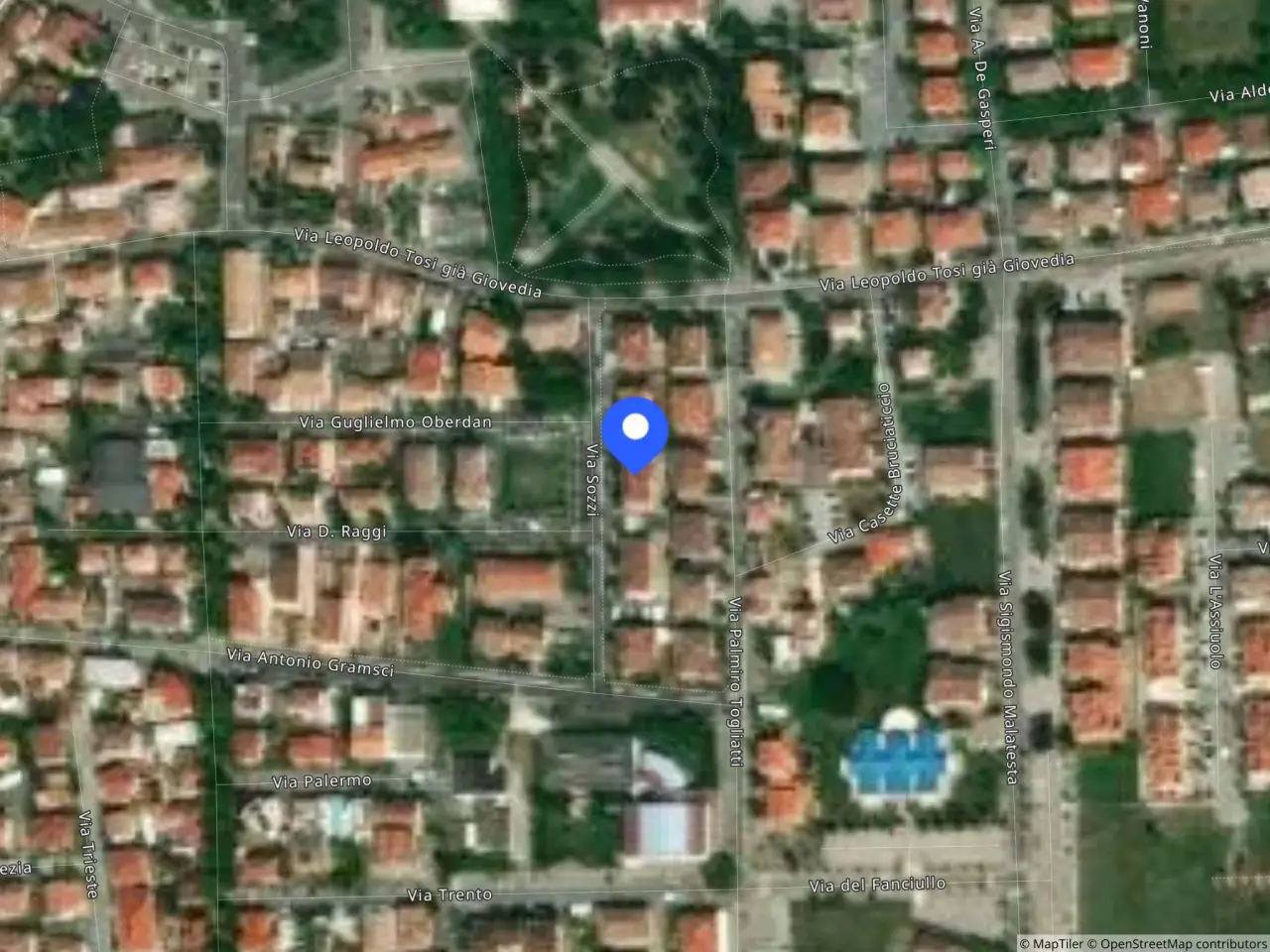 Magazzino in Via Gastone Sozzi, 9, 47030 San Mauro Pascoli Fc, Italia 9, San Mauro Pascoli, {3} - Foto 1