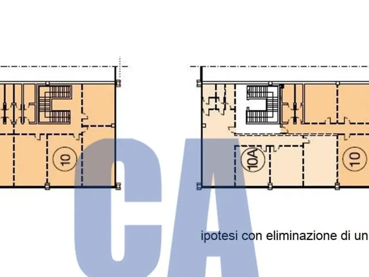 Ufficio in Via Galilei Galileo, Peschiera Borromeo, {3} - Planimetria 1