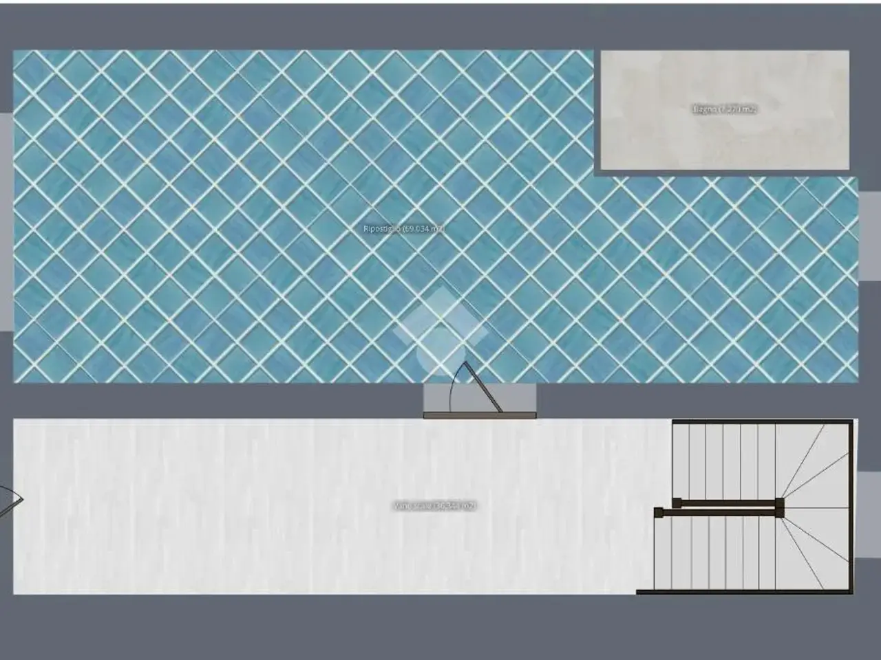 Negozio in Via Orto del Re 10, Formia, {3} - Planimetria 1