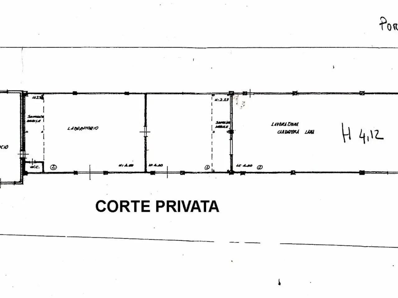 Capannone in Via G Rossa, Rosignano Marittimo, {3} - Planimetria 1