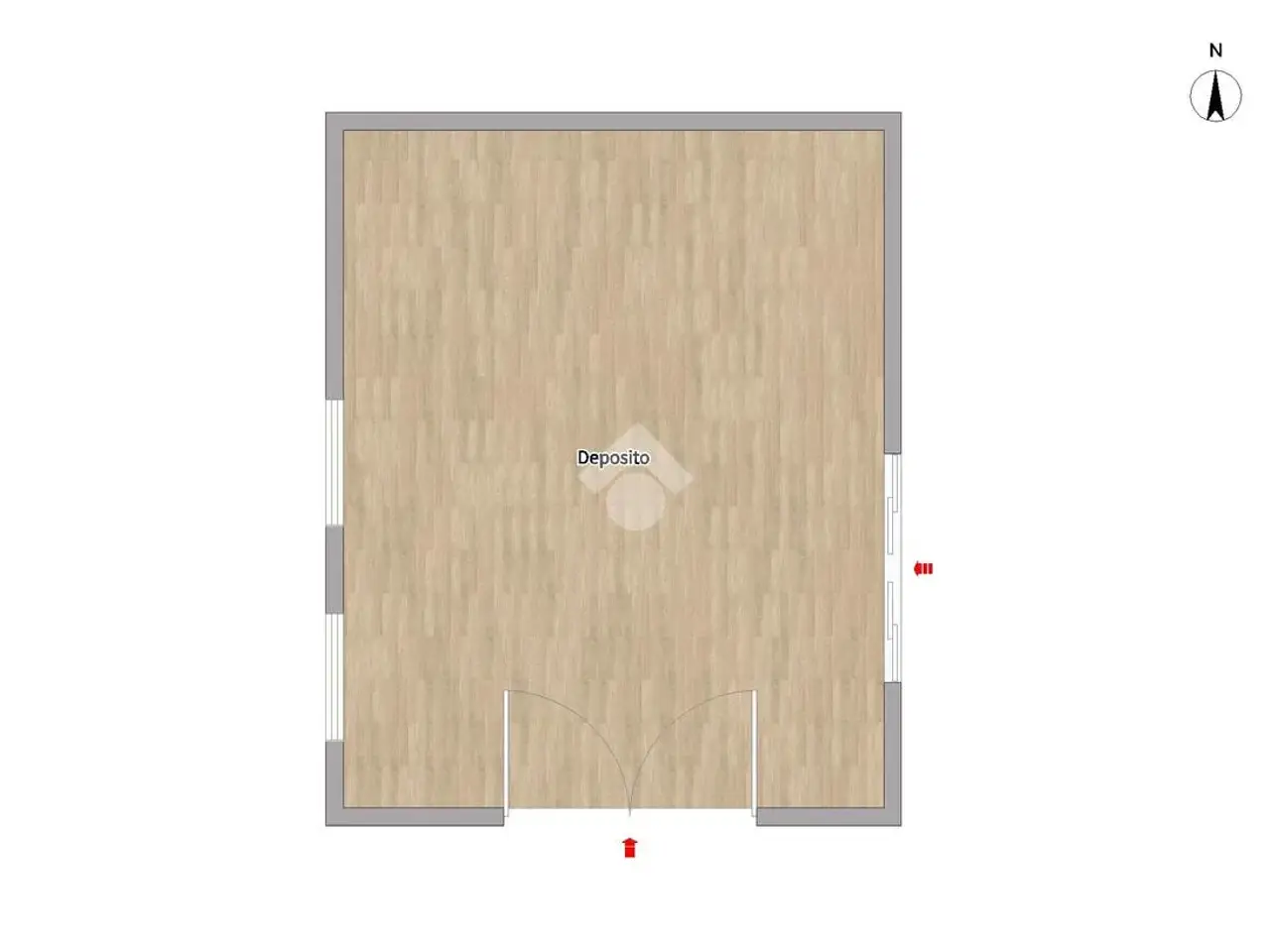Capannone in Via Quartiere 26, Leno, {3} - Planimetria 1