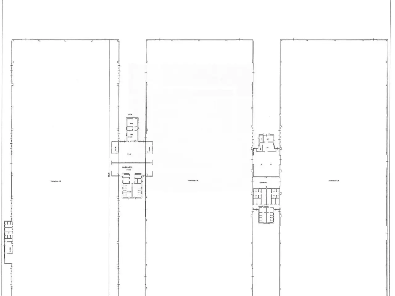 Capannone in Via Casorati 46, Reggio Emilia, {3} - Planimetria 1