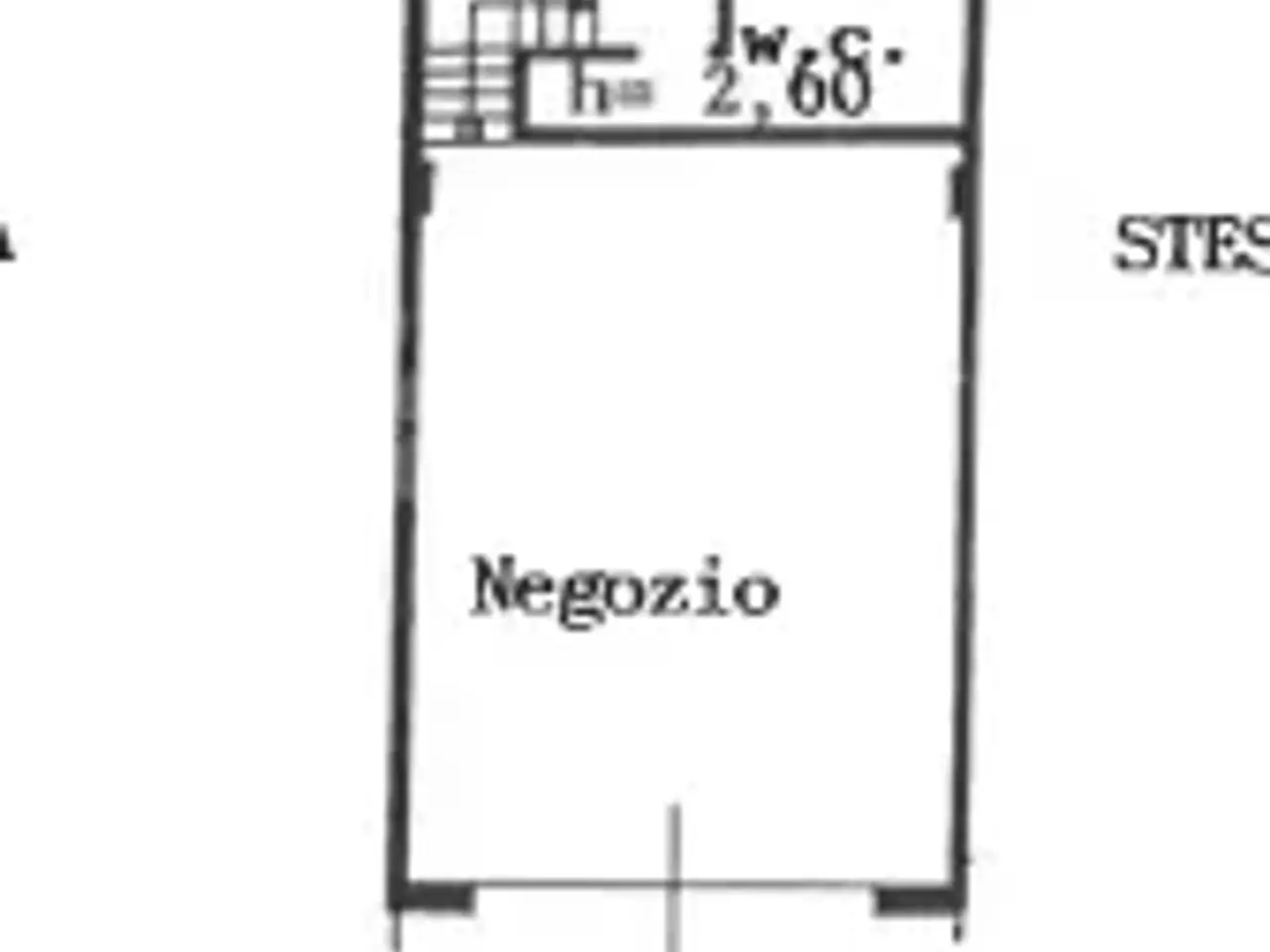 Negozio in Via Lavino, Monte San Pietro, {3} - Planimetria 1