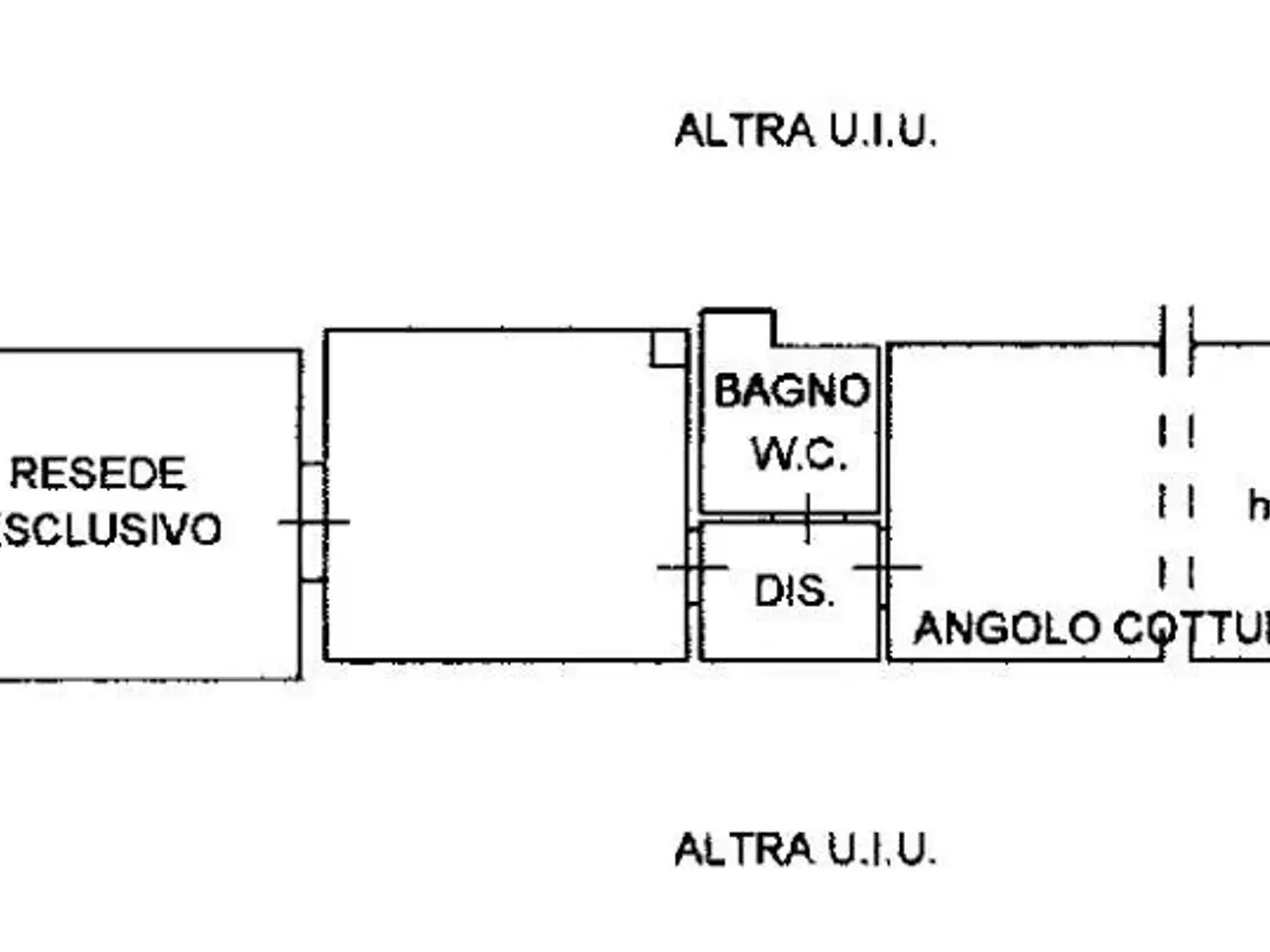 Bilocale, Prato - Planimetria 1