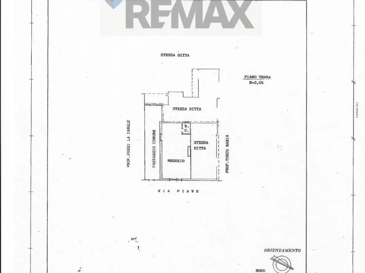 Negozio in Via Piave 21, Cepagatti, {3} - Planimetria 1