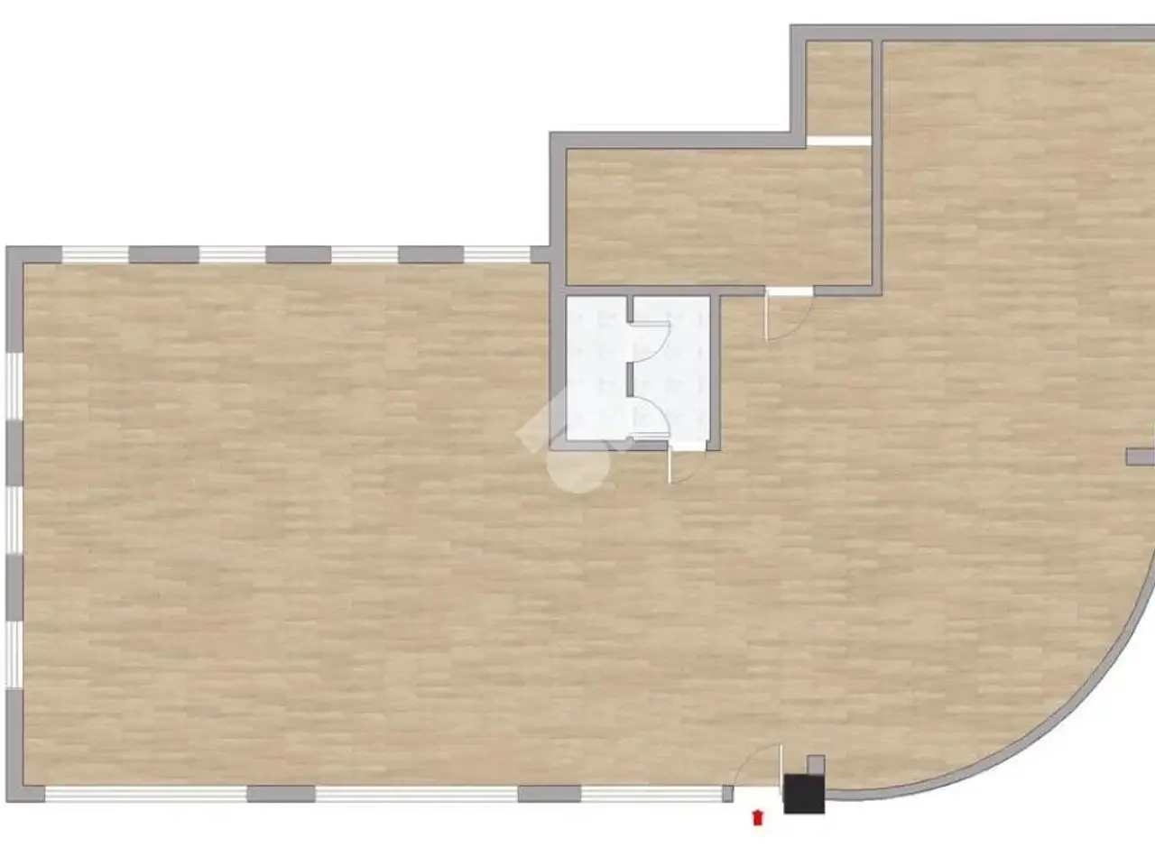 Negozio in Via Trieste 15, Padova, {3} - Planimetria 1