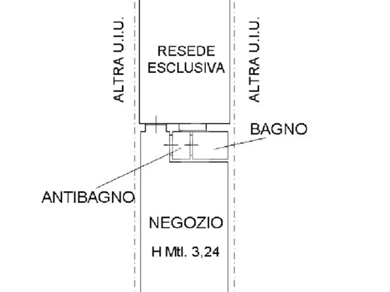 Negozio in Via Pisana 2, Lucca, {3} - Planimetria 1