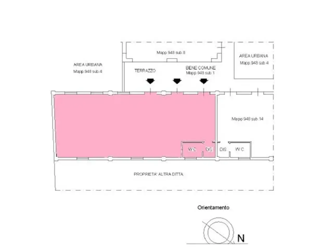 Ufficio in Via Milite Ignoto 7, Busalla, {3} - Planimetria 1