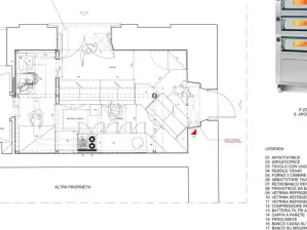 Alimentari in Via del Moro, Roma, {3} - Planimetria 1
