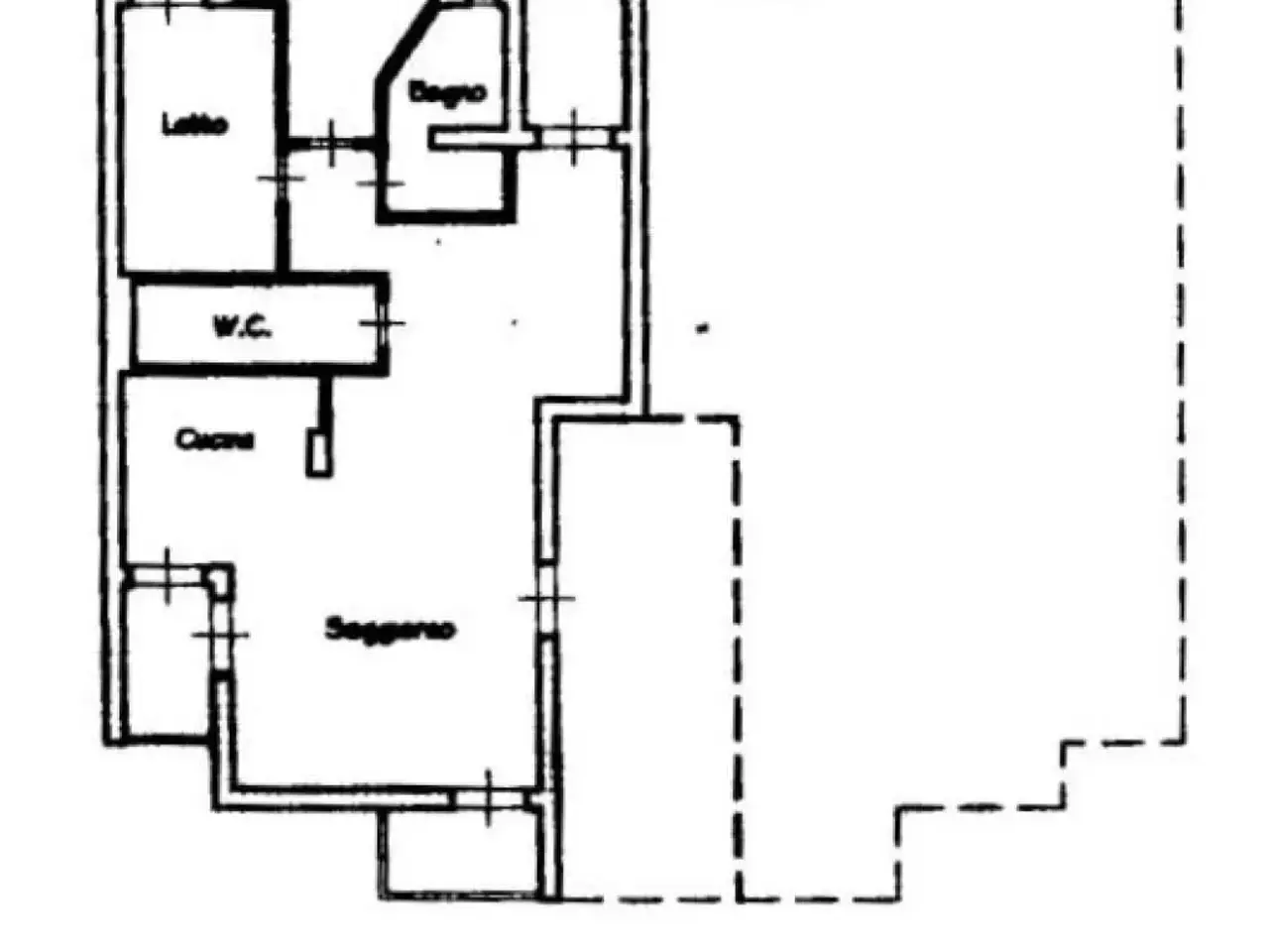 Trilocale in vendita, Via Avvocato Aniello Capuano 18/d, Castel San Giorgio - Planimetria 1