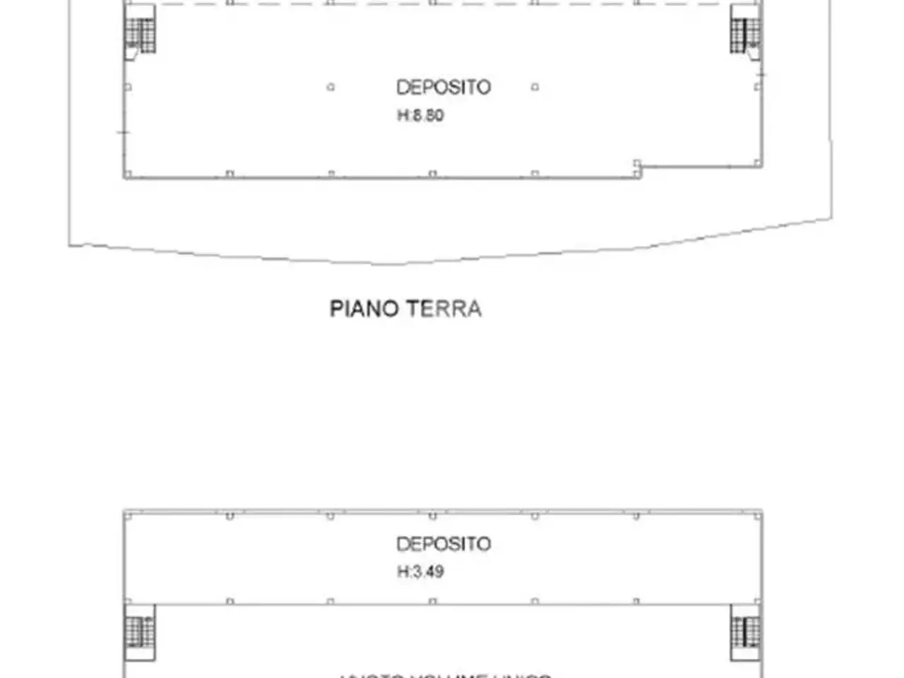 Capannone in Via 11 Settembre 46, Longiano, {3} - Planimetria 1