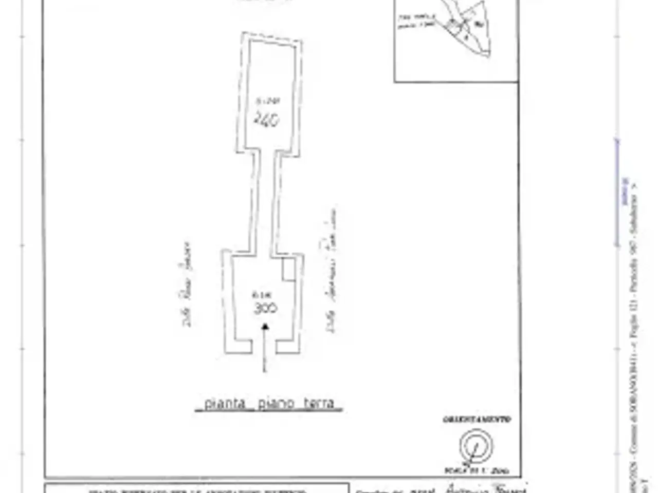 Magazzino in Via Ildebrando da Sovana, Sorano, {3} - Planimetria 1