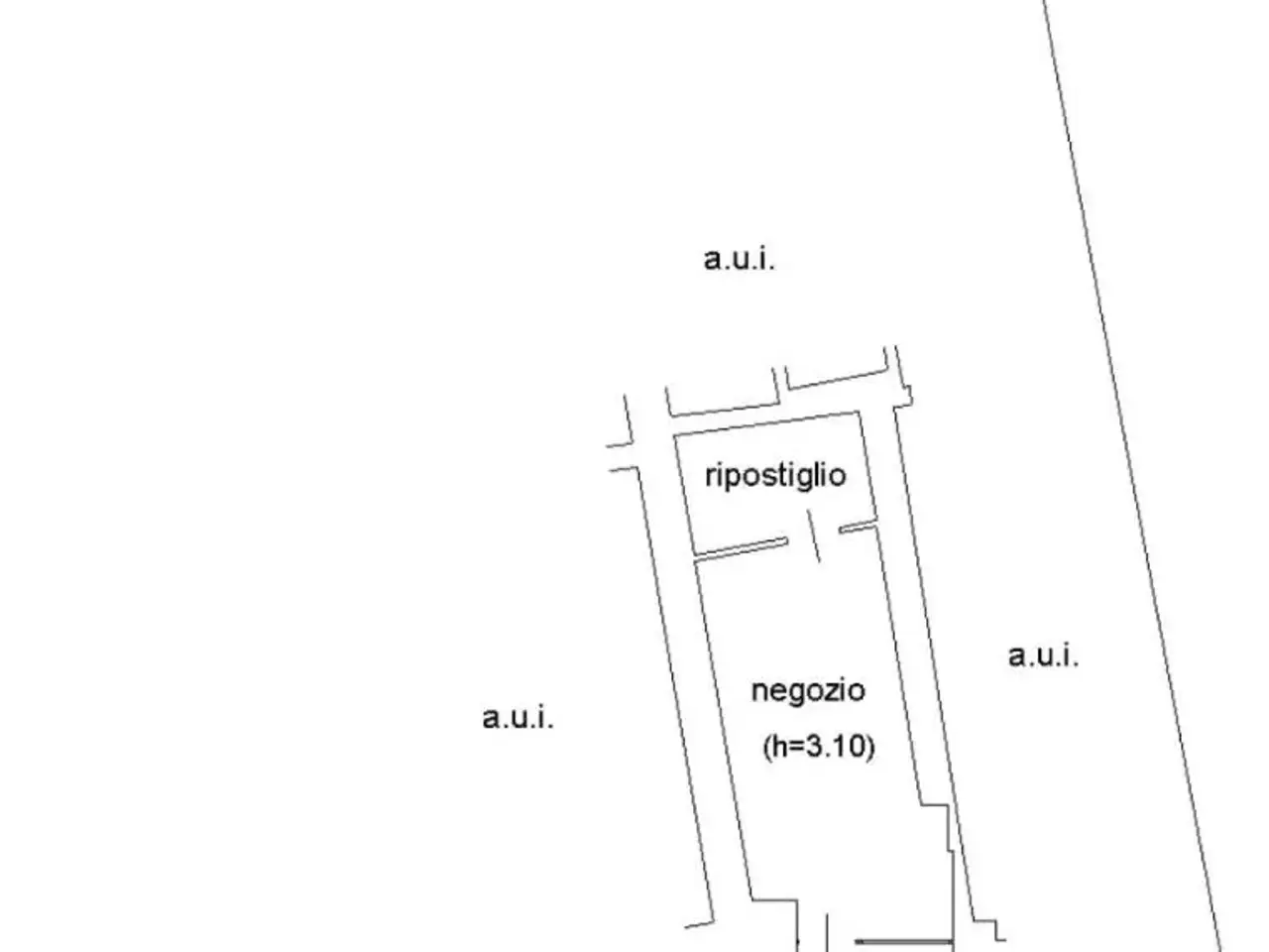 Esercizio commerciale in Via Giosuè Carducci, Schio, {3} - Planimetria 1