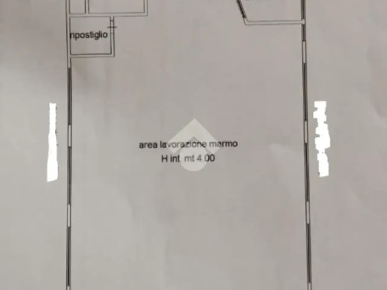 Capannone in Via Piero della Francesca 36, Montalto Uffugo, {3} - Planimetria 1