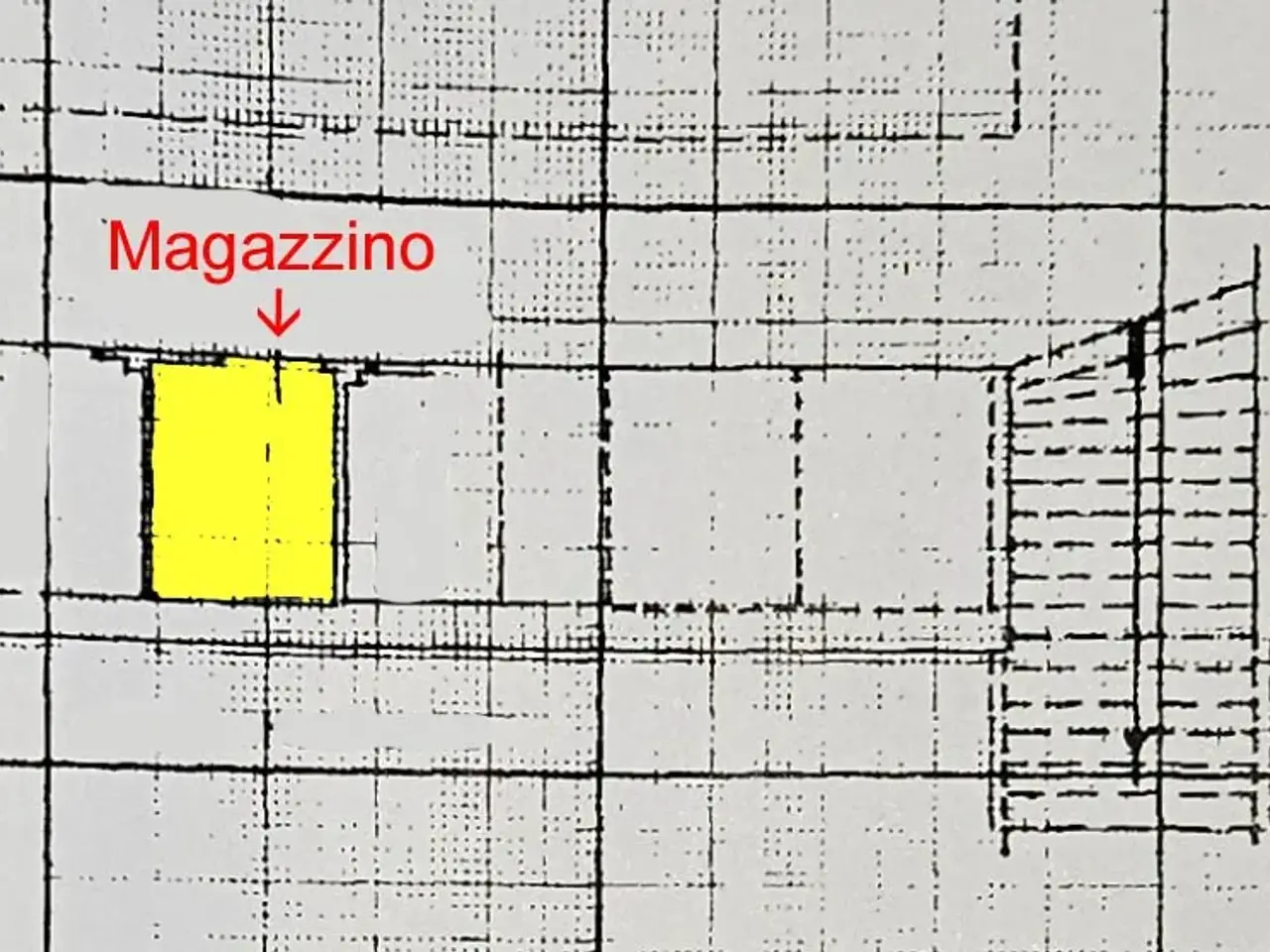Magazzino in Via Bertola 5, Chivasso, {3} - Planimetria 1