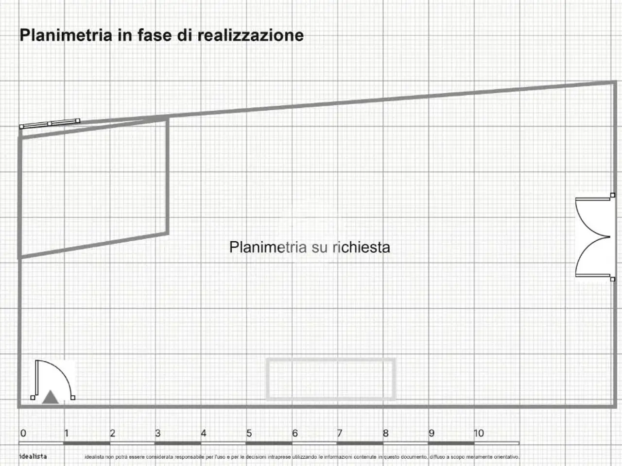 Capannone in Via Chiari 54, Cologne, {3} - Planimetria 1