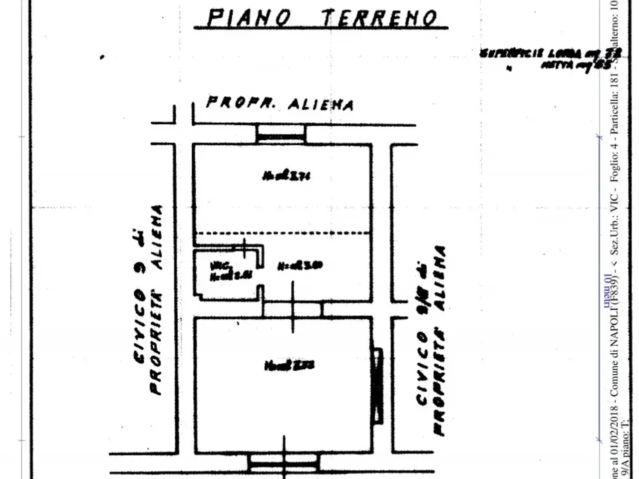 Negozio in Via Alfonso d'Avalos, Napoli, {3} - Planimetria 1
