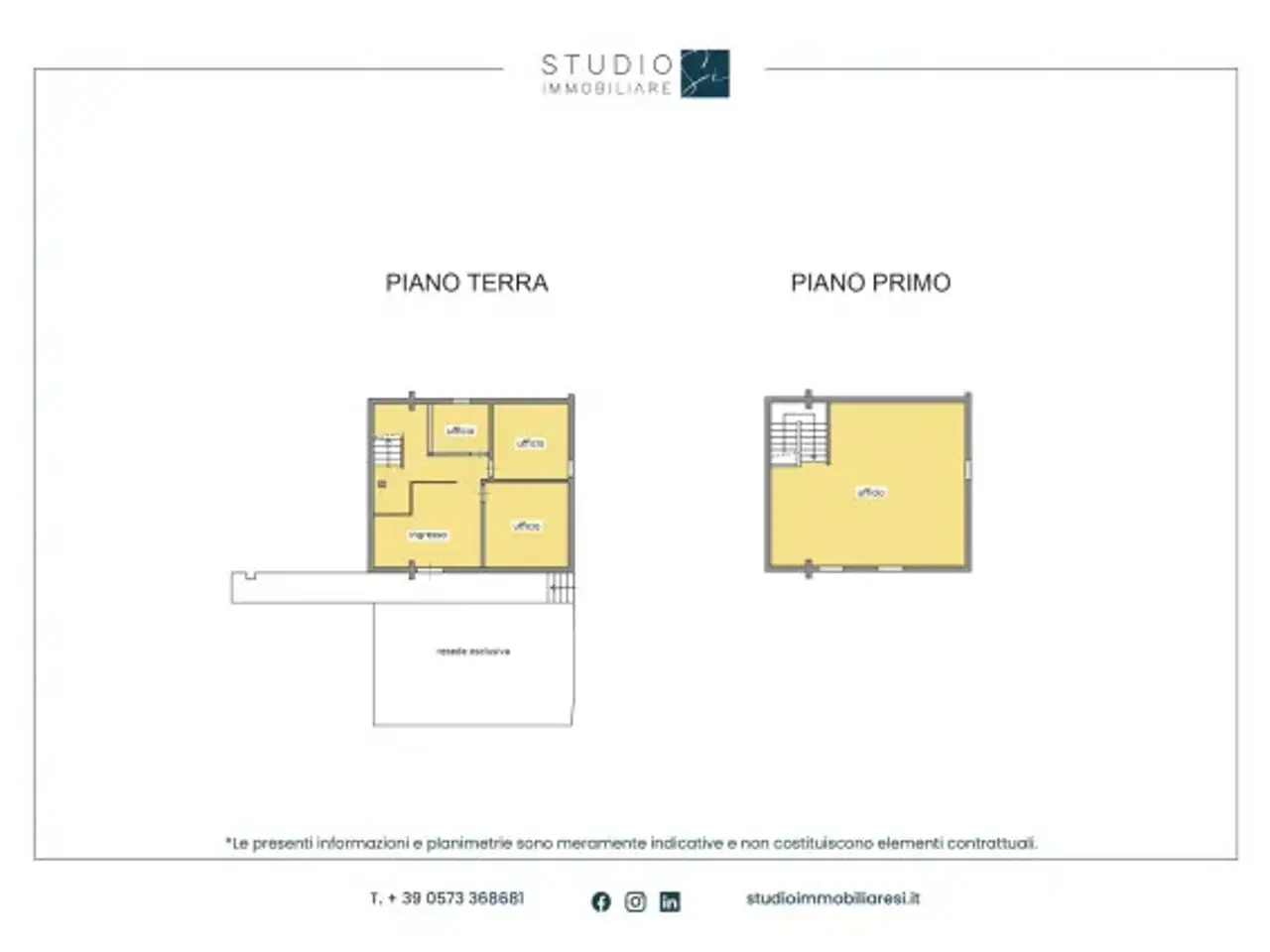 Ufficio in Via Monfalcone, Pistoia, {3} - Planimetria 1