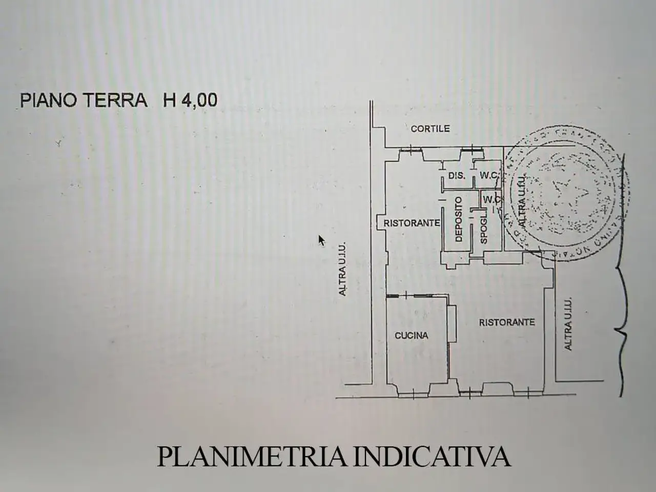 Negozio in Via Belfiore, Torino, {3} - Planimetria 1