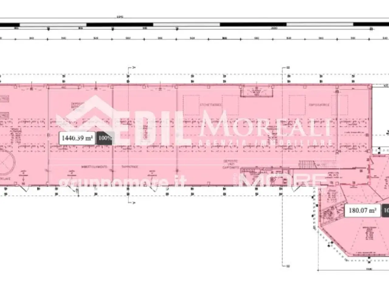 Capannone in , Carpi, {3} - Planimetria 1