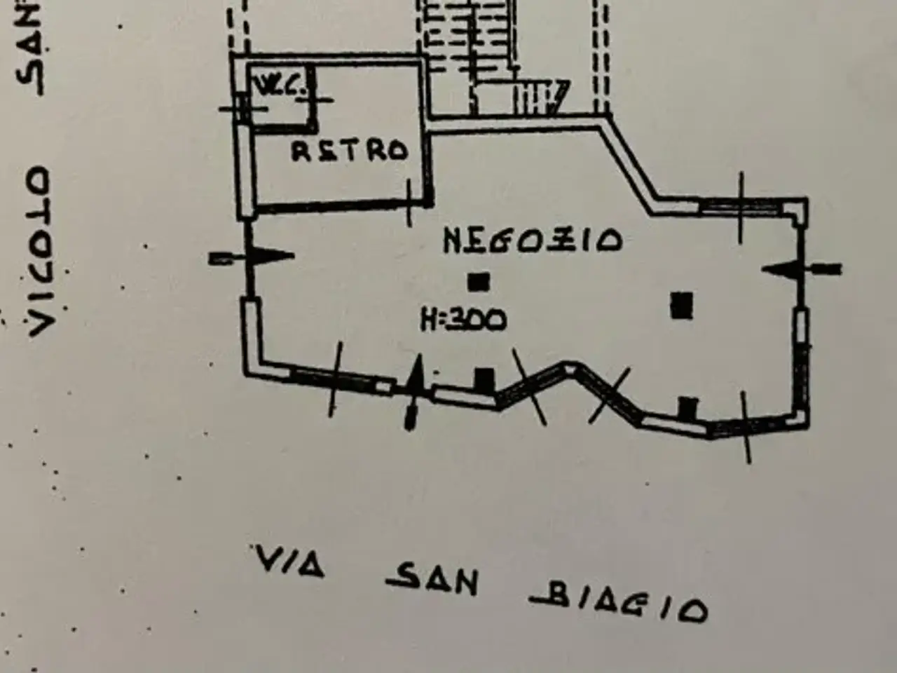 Negozio in Via San Biagio 15, Caramagna Piemonte, {3} - Planimetria 1