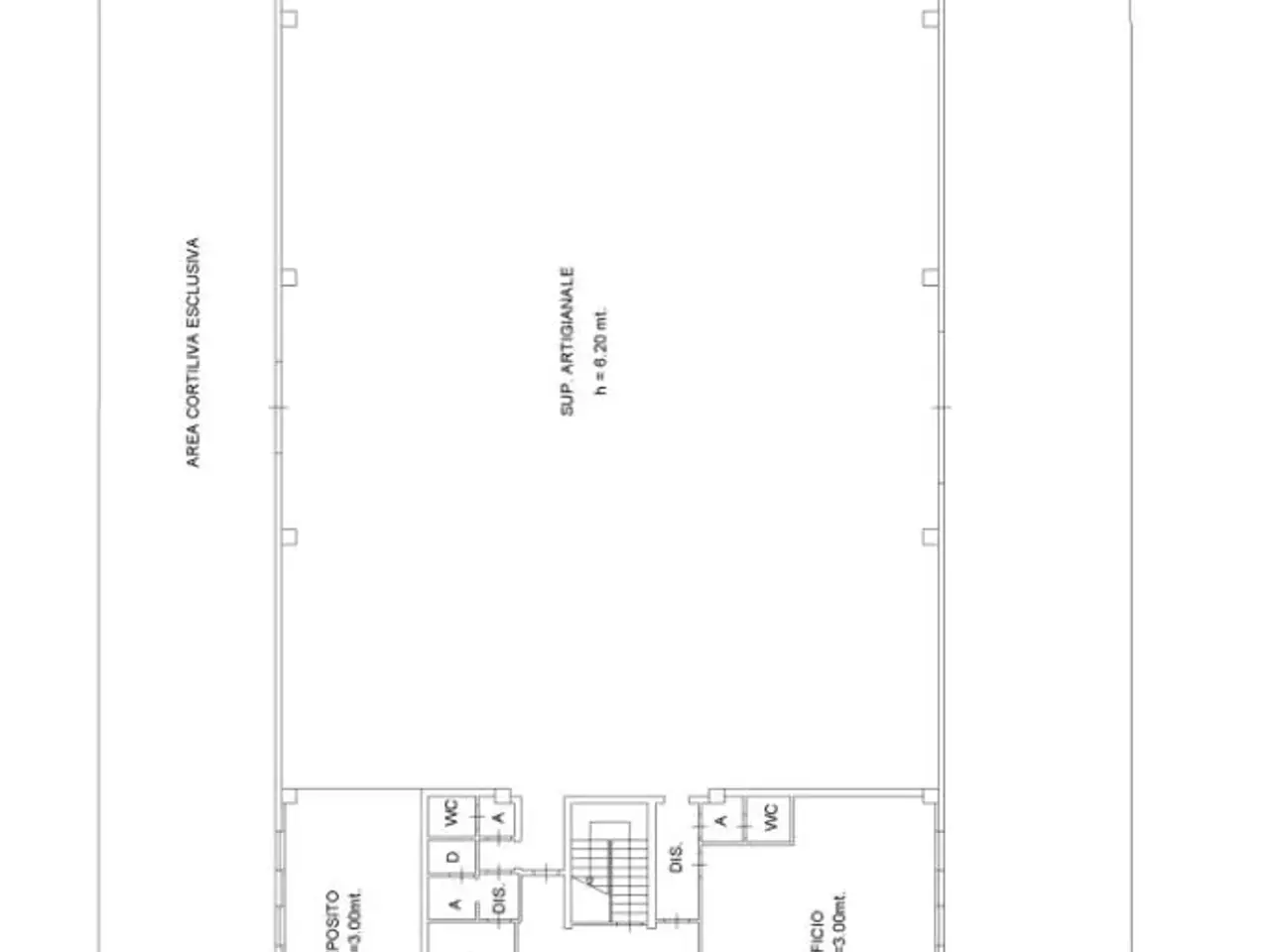 Capannone in Via San Giovanni 30, Bibbiano, {3} - Planimetria 1