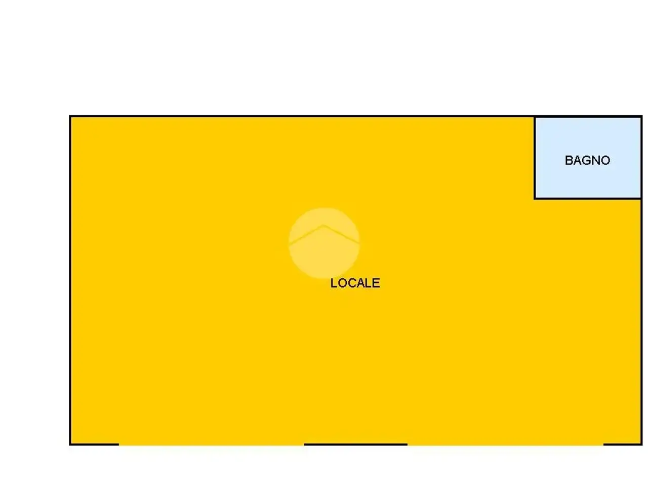 Negozio in Via Abate Minichini, Napoli, {3} - Planimetria 1