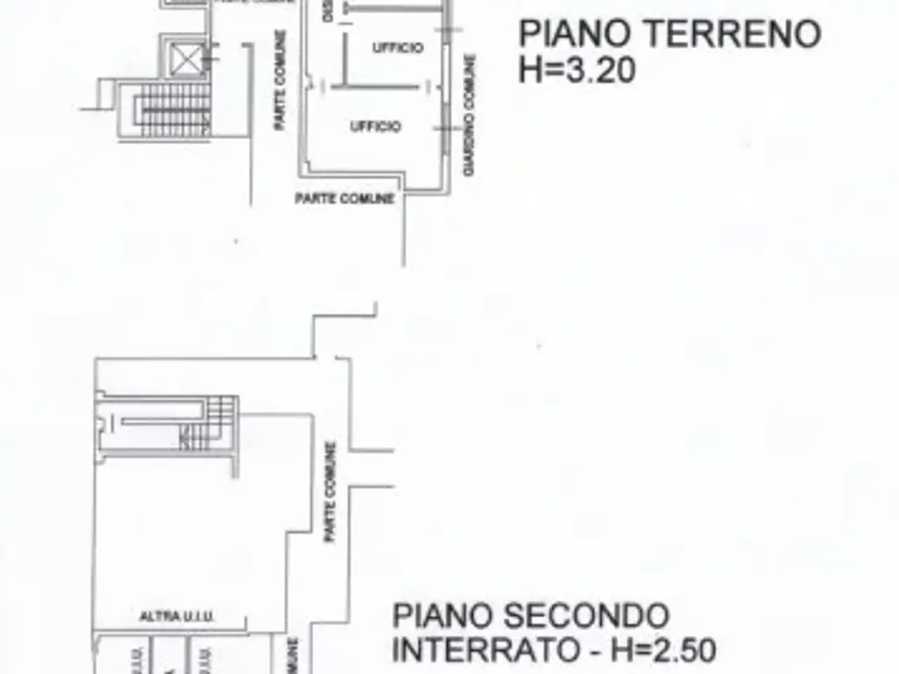 Ufficio in Via San Martino 11, Milano, {3} - Planimetria 1