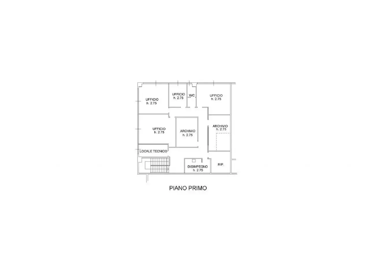Ufficio in Via Aldo Moro, N. 10, Monteriggioni, {3} - Planimetria 1