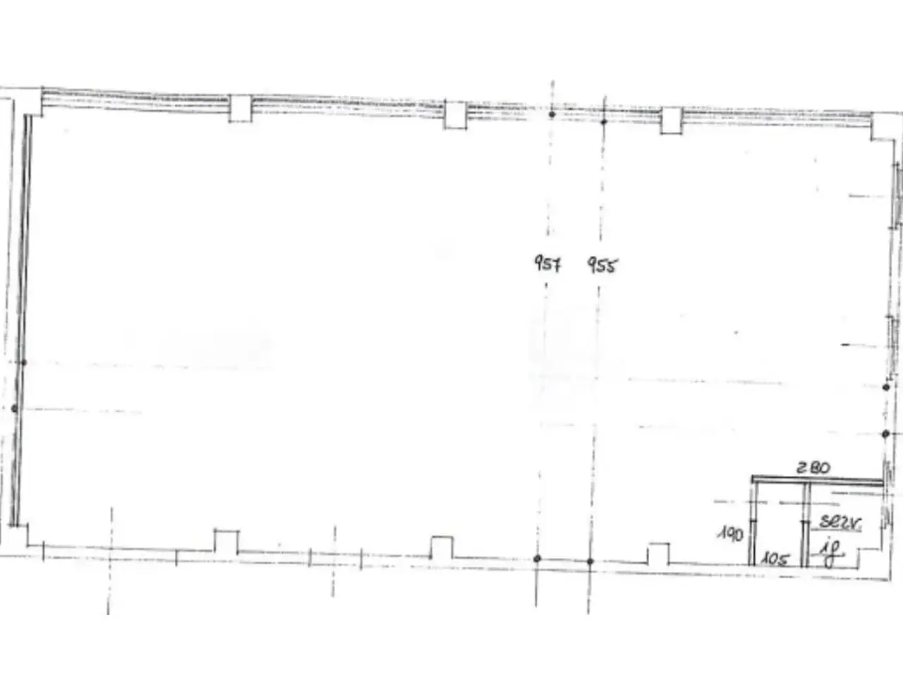 Magazzino in Via Montello 7, Nibionno, {3} - Planimetria 1