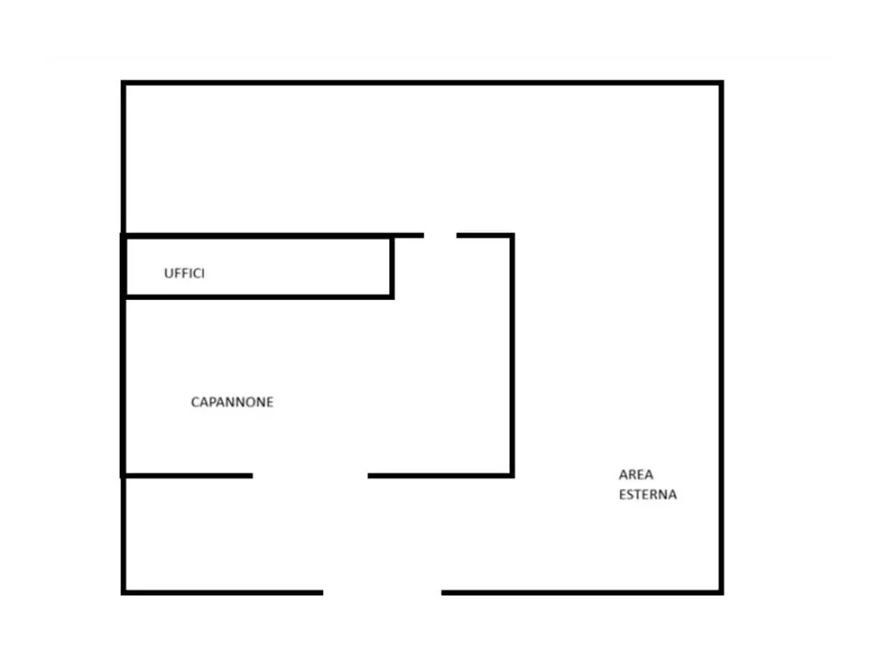 Capannone in Via Perlasca 1, Martinengo, {3} - Planimetria 1