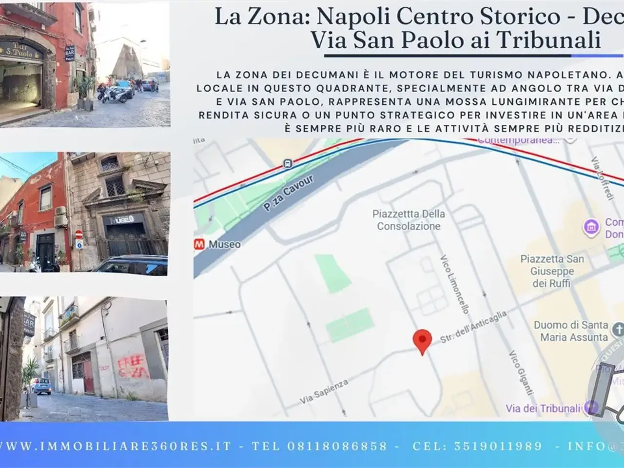 Negozio in Via San Paolo ai Tribunali 50, Napoli, {3} - Foto 2