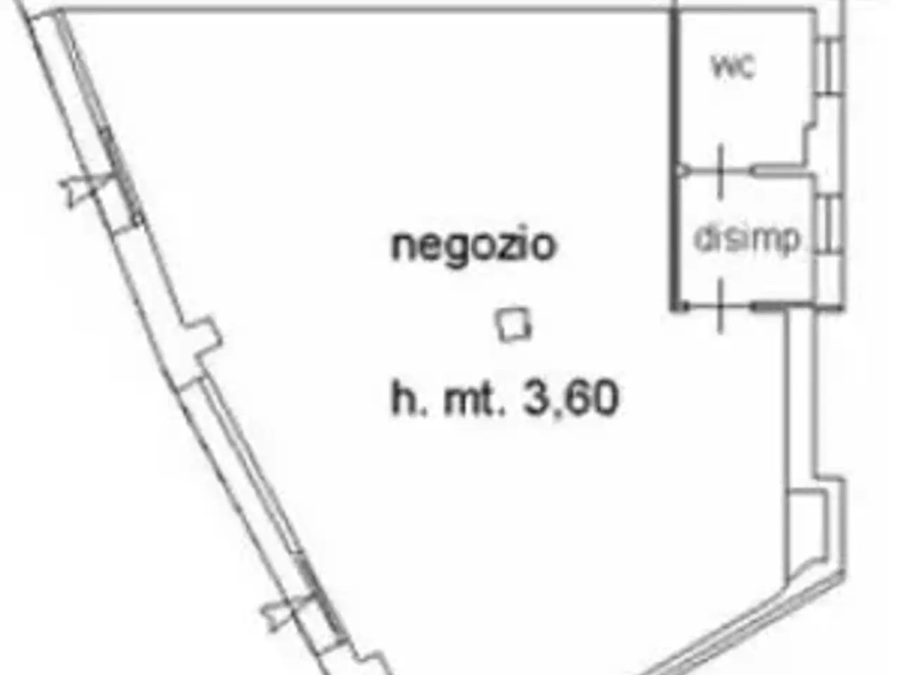 Negozio in Via 20 Settembre 71, Voghera, {3} - Planimetria 1