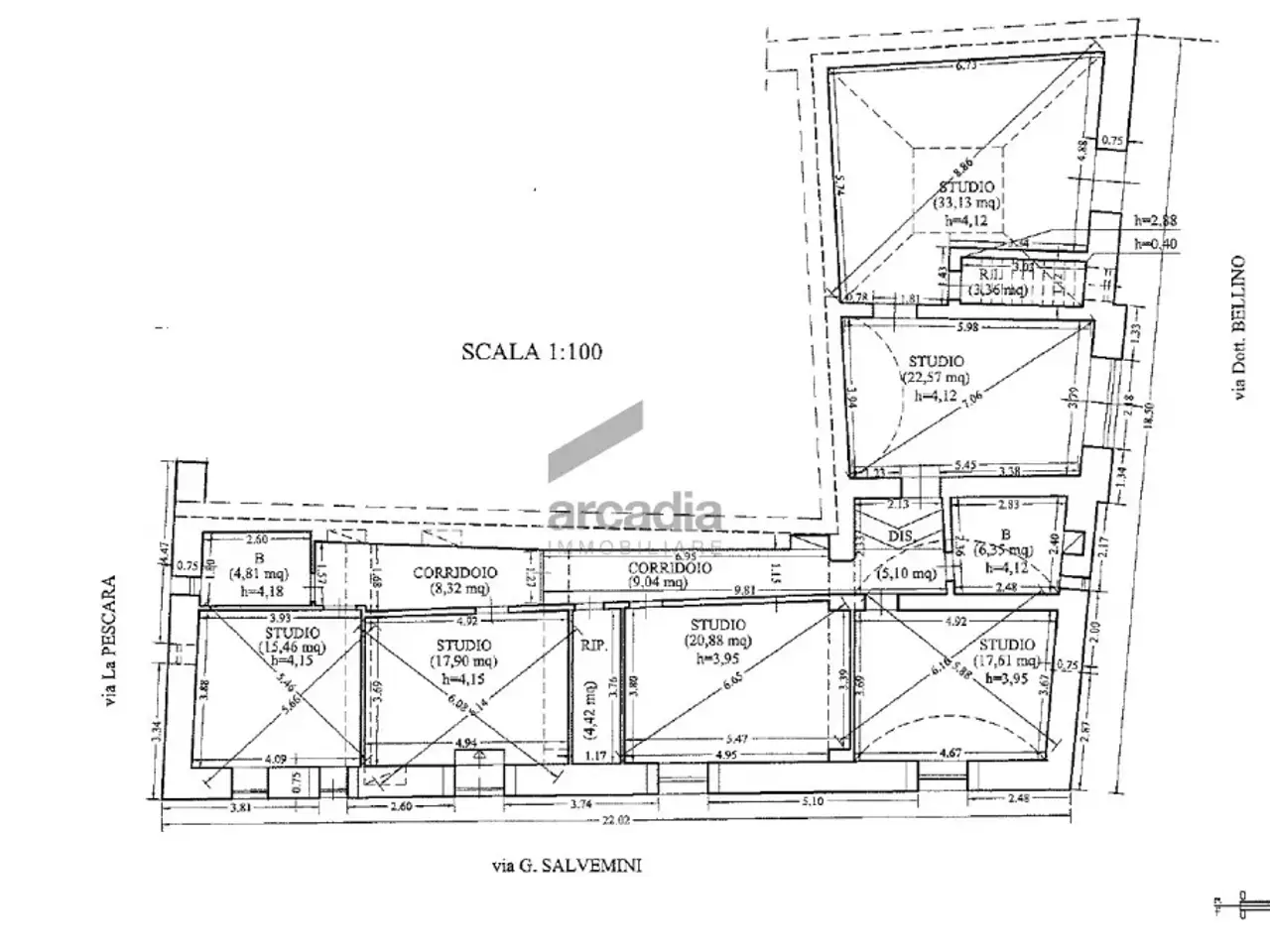 Palazzina commerciale in Via Bellino 4, Bitritto, {3} - Planimetria 1