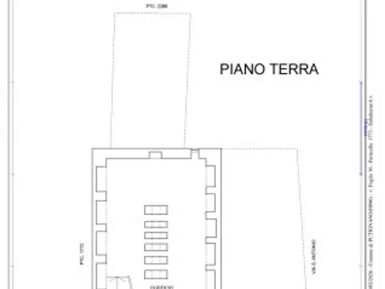 Negozio in Via Giulio Pastore, Putignano, {3} - Planimetria 1