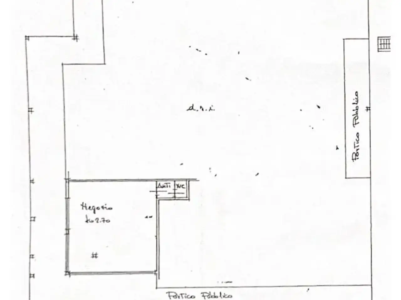 Negozio in Via Vittorio Bachelet 19, Roncadelle, {3} - Planimetria 1