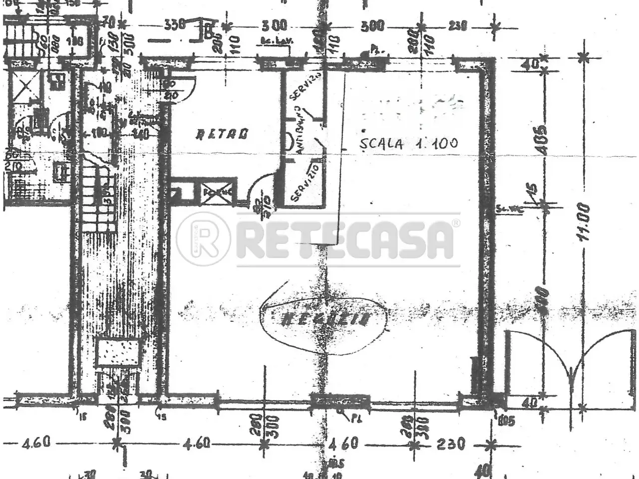 Palazzina commerciale in Via Giuseppe Mazzini, Spinadesco, {3} - Planimetria 1