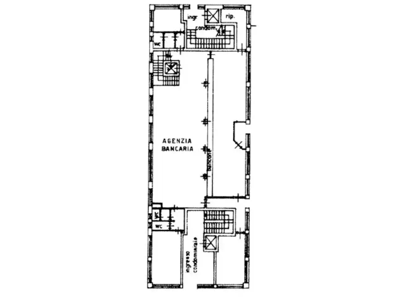 Ufficio in Via Vittorio Veneto 73,, Brescia, {3} - Planimetria 1