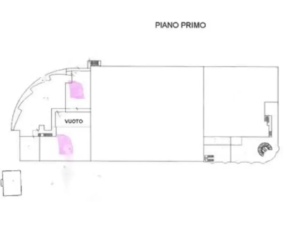 Ufficio in Via Franciacorta 110, Rovato, {3} - Planimetria 1